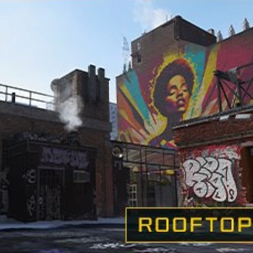 Rooftops map